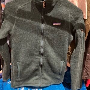 Patagonia Better Sweater Jacket Women XS/S Teal Full Zip Fleece
